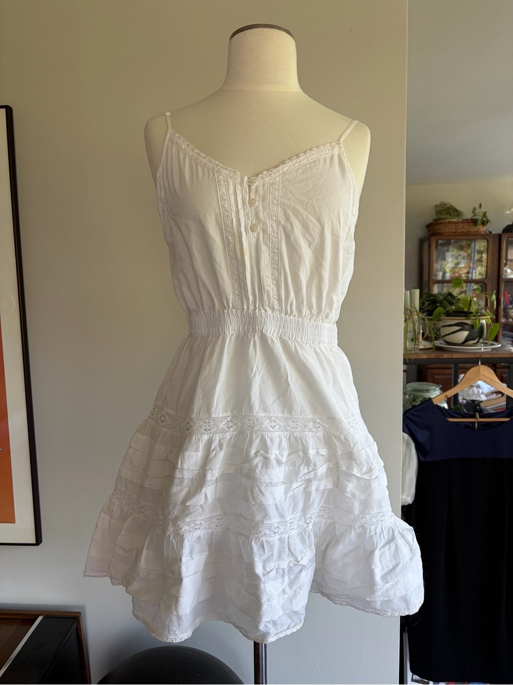 little moon white eyelet dress